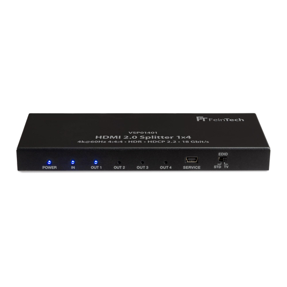 FeinTech VSP01401 Bedienungsanleitung