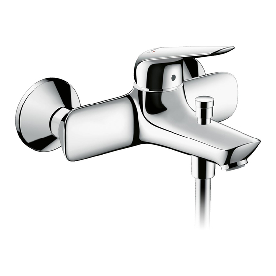 HANSGROHE Novus Gebrauchsanleitung, Montageanleitung