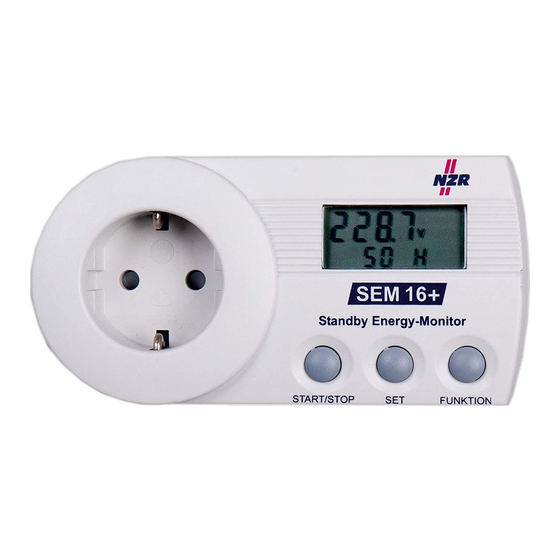 NZR SEM 16+ USB Bedienungsanleitung
