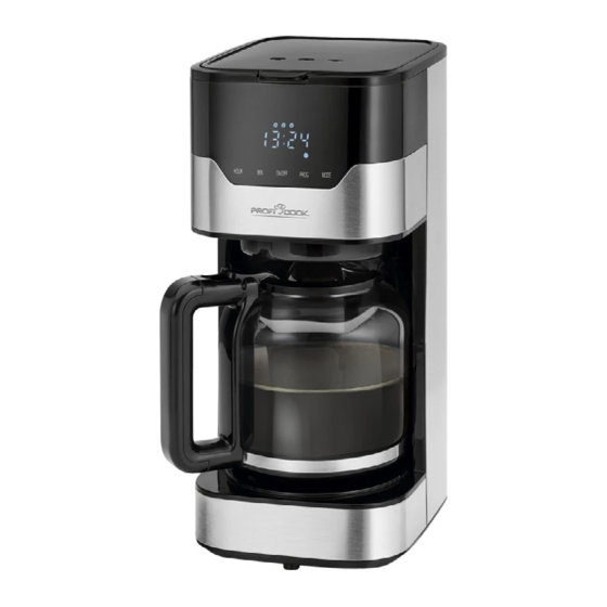 Profi Cook PC-KA 1169 Bedienungsanleitung