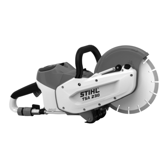 Stihl  TSA 230 Gebrauchsanleitung
