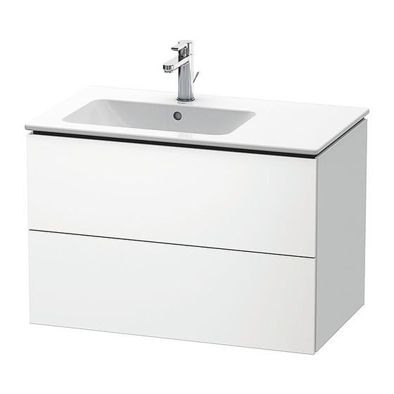 Duravit L-Cube Montageanleitung