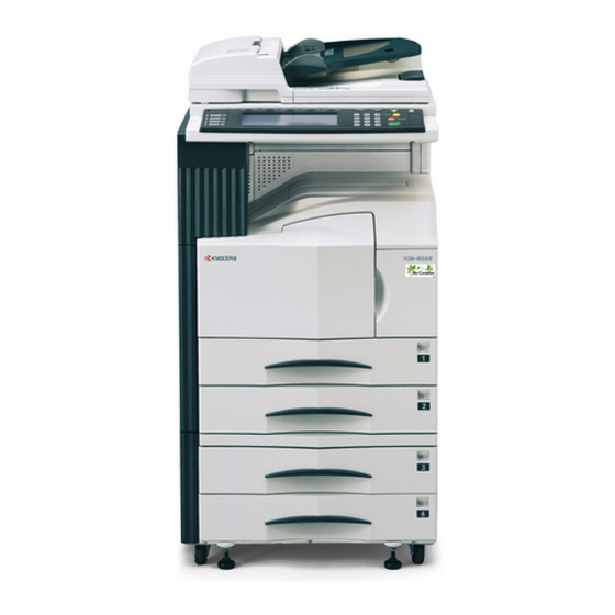Kyocera KM-3035 Bedienungsanleitung