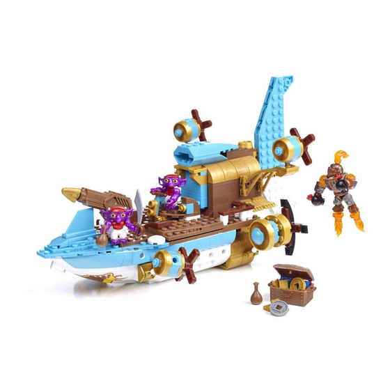 MEGA BLOKS SkyLanders Swap Force Blast Zone 95301 Montageanleitung