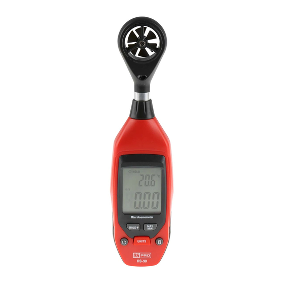 RS Pro RS-90 Bedienungsanleitung