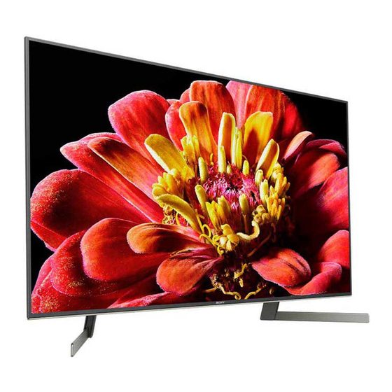 Sony BRAVIA KD49XG9005BAEP Handbücher