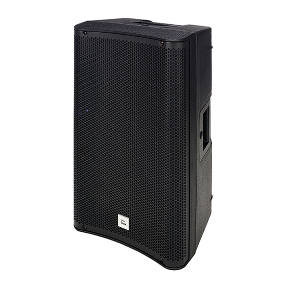 thomann the t.box pro DSP 110 Bedienungsanleitung