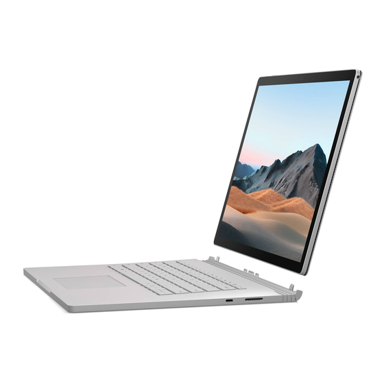 Microsoft Surface Book Schnellstartanleitung