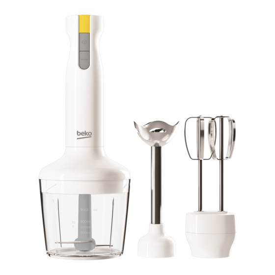 Beko HBA 62721 W Benutzerhandbuch