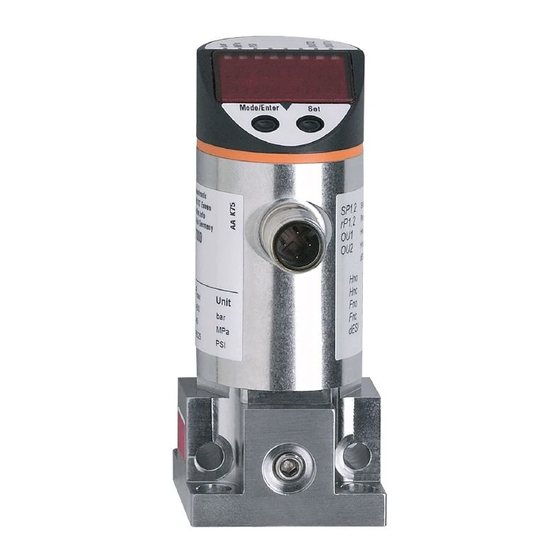 IFM Electronic Efector500 PY7102 Bedienungsanleitung