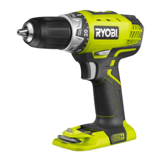 Ryobi ONE+ RCD1802-LL13X Übersetzung Der Originalanleitung