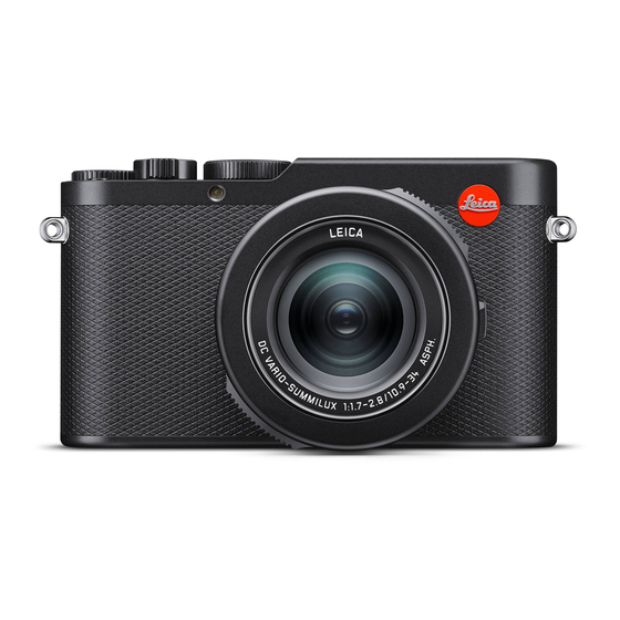 Leica D-LUX 8 Kurzanleitung