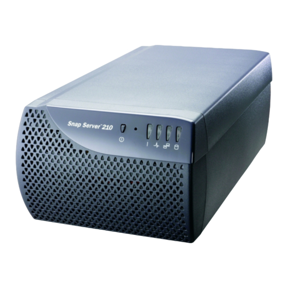 Overland Storage Snap Server 210 Kurzanleitung