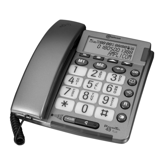 Amplicom POWERTEL 49 PLUS Bedienungsanleitung