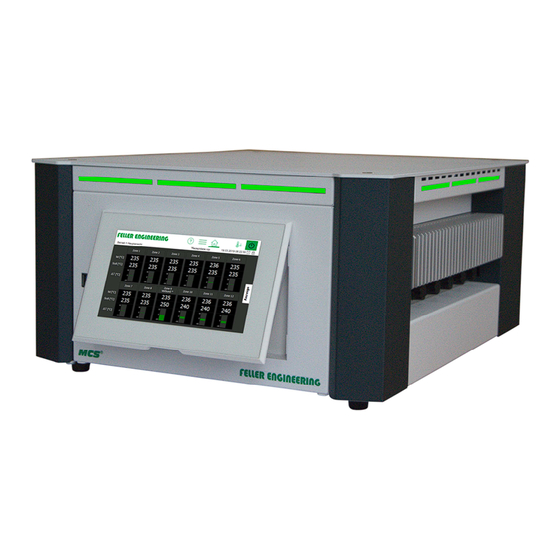 FELLER ENGINEERING MCS 6 Servicehandbuch