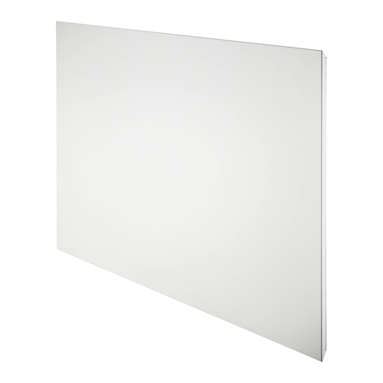 Dimplex IRM 320W Montage- Und Gebrauchsanweisungen