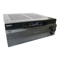 Sony STR-DA3000ES Bedienungsanleitung