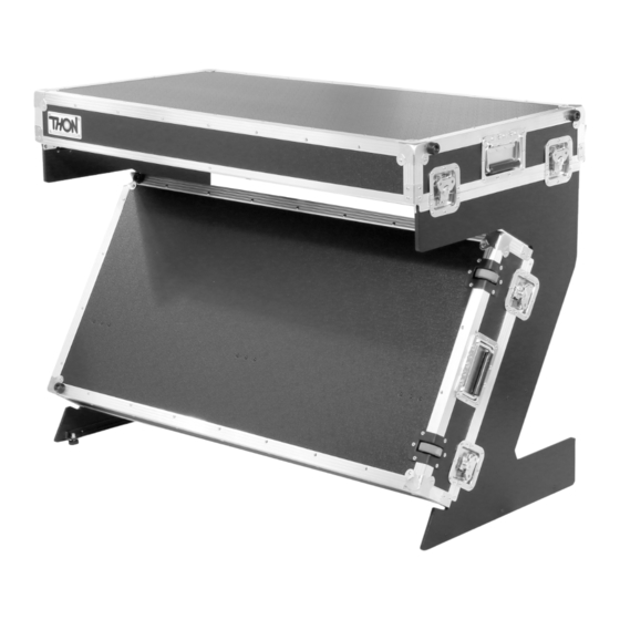 thomann THON DJ Table Z-Style Aufbauanleitung