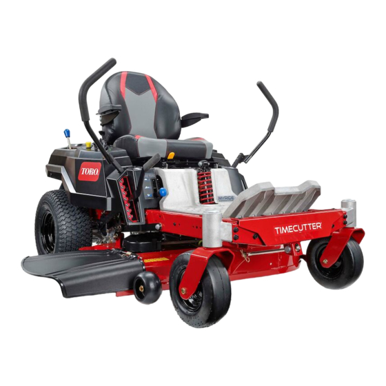 Toro TimeCutter MR4275T Bedienungsanleitung