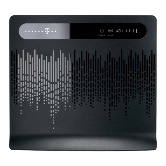 T-Mobile Speedport LTE Schnellstartanleitung