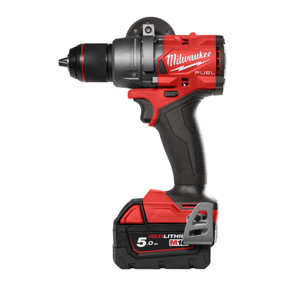 Milwaukee HEAVY DUTY M18 FPD3-502X Originalbetriebsanleitung