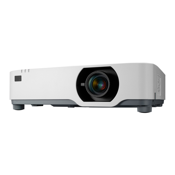 NEC P252UL Bedienungshandbuch