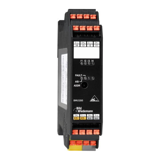 bihl+Wiedemann BWU3265 Montageanweisung