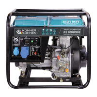 Könner & Söhnen HEAVY DUTY KS 6100HDE Betriebsanleitung