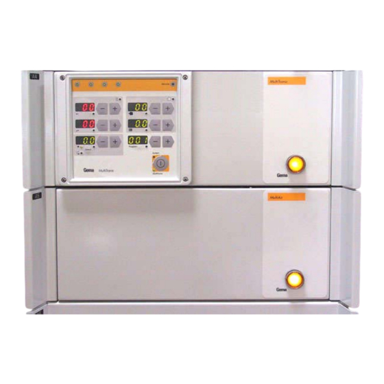Gema MultiTronic CG04 Betriebsanleitung Und Ersatzteilliste