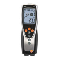 TESTO 735 Bedienungsanleitung