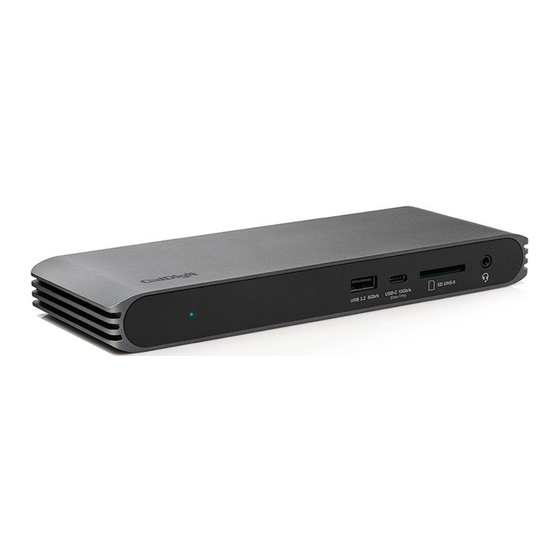 CalDigit Thunderbolt 3 & USB-C Dock Benutzerhandbuch