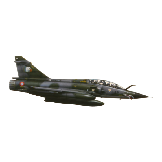 eduard Mirage 2000D Handbücher