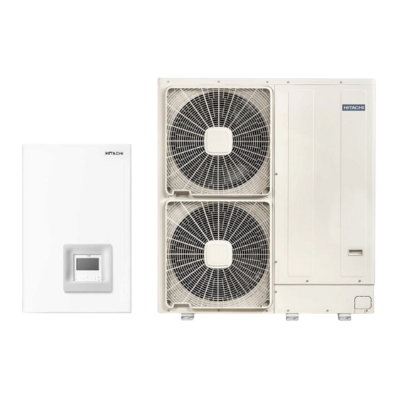 Hitachi YUTAKI RWM-2.0N1E Installations- Und Betriebshandbuch