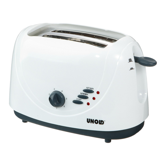 Unold 8040 Bedienungsanleitung