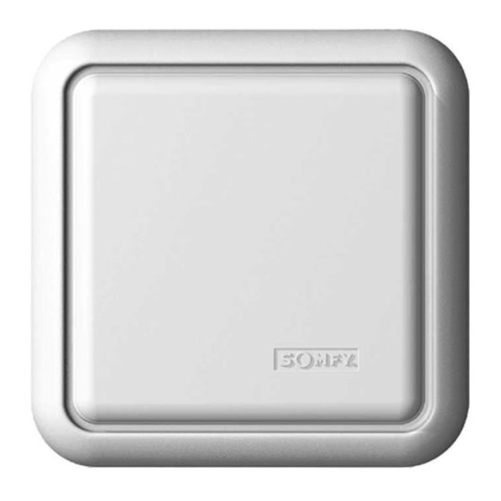 SOMFY Centralis Indoor RTS VB Gebrauchsanleitung
