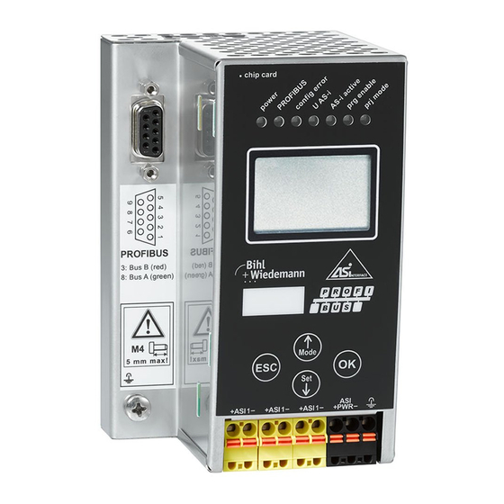 bihl+Wiedemann BWU3053 Montageanweisung