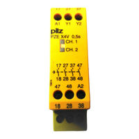 Pilz PZE X4V Bedienungsanleitung