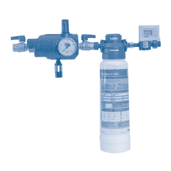 BWT AQA therm SRC-M Einbau- Und Bedienungsanleitung