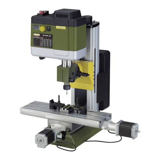 Proxxon FF 500/BL Handbücher