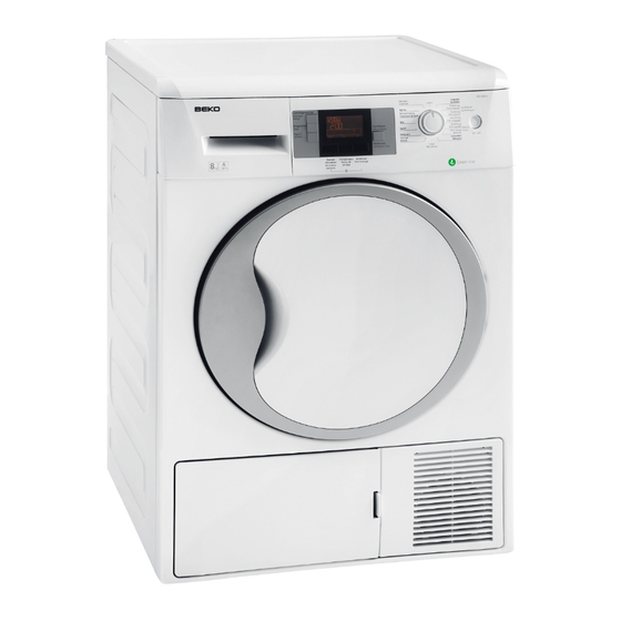 Beko DPU 8360 X Bedienungsanleitung