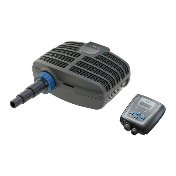 Oase AquaMax Eco Classic 9000 C Gebrauchsanleitung