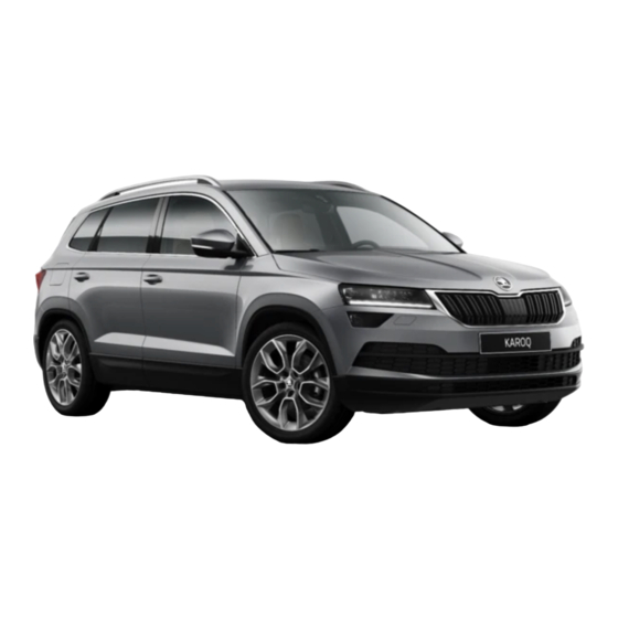 Skoda KAROQ 2020 Betriebsanleitung