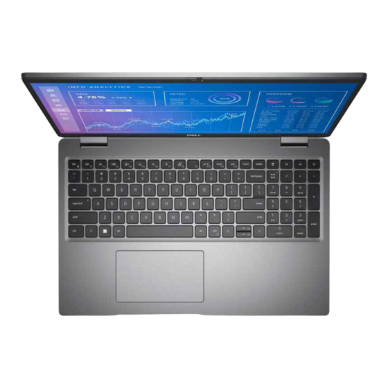 Dell Precision 3571 Einrichtung Und Technische Daten