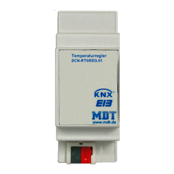 MDT Technologies SCN-RT6REG.01 Betriebsanleitung