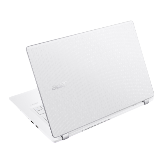 Acer Aspire V13 Touch Benutzerhandbuch