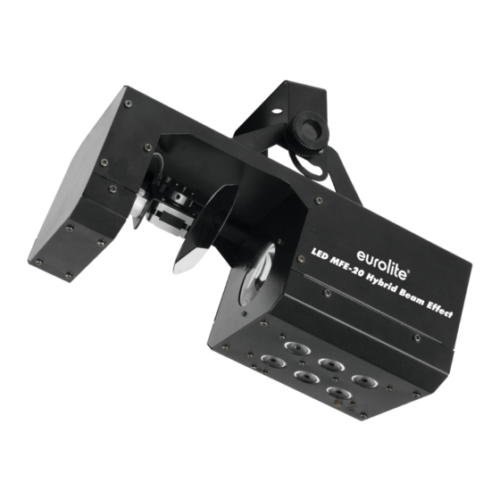 EuroLite LED MFE-20 Hybrid Beam Effect Bedienungsanleitung