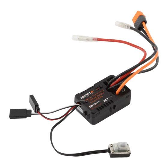 Spektrum Firma 40 Amp Brushed SMART ESC Bedienungsanleitung