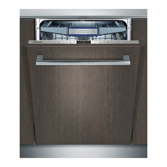 Siemens SN Serie Gebrauchsanleitung