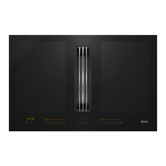 Miele KMDA 7634 FL Gebrauchs- Und Montageanweisung