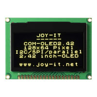Joy-it COM-OLED2.42 Anleitung
